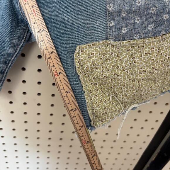 Levis Premium 501 150th Anniversary 93' Sashiko Patchwork 7" Shorts Men’s Sz 33” - Picture 10 of 10